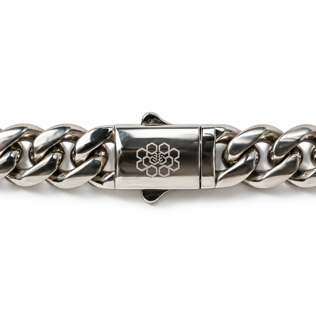 Vesta 10mm Pure Titanium Necklace & Bracelet Set