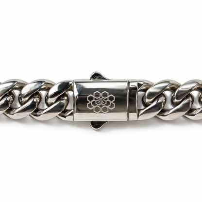 Vesta 10mm Pure Titanium Necklace & Bracelet Set