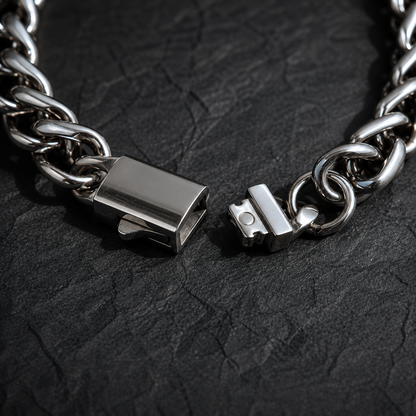 Vesta Dragon Bone Titanium Bracelet – Pure Titanium
