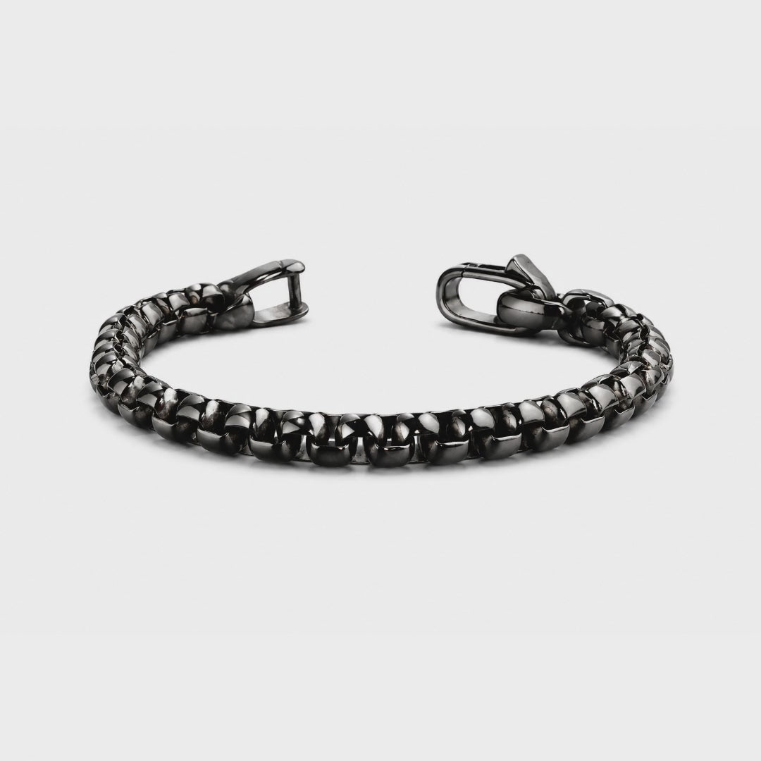 Vesta Geometric Box Chain Bracelet