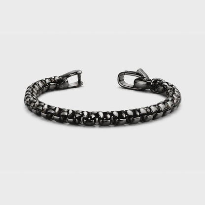 Vesta Geometric Box Chain Bracelet
