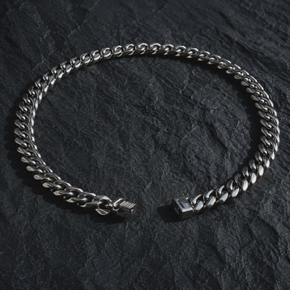 Vesta Iron Clad Pure Titanium 14mm Cuban Link Necklace