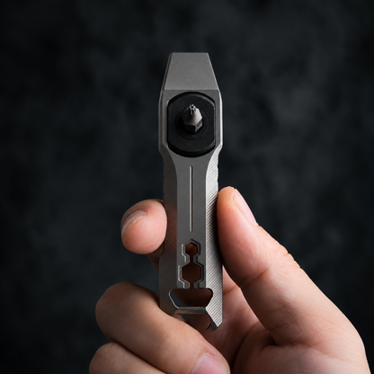 Vesta Titanium EDC Pry Bar Multi-Tool with Ratchet and Torx Bits