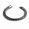 Vesta Cuban Link Titanium Bracelet – 10mm Pure Titanium