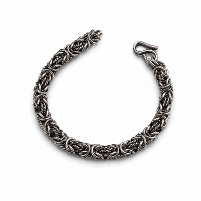 Vesta Dragon Coil Titanium Bracelet – 9mm Pure Titanium