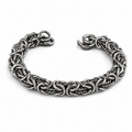 Vesta Dragon Coil Titanium Bracelet – 9mm Pure Titanium