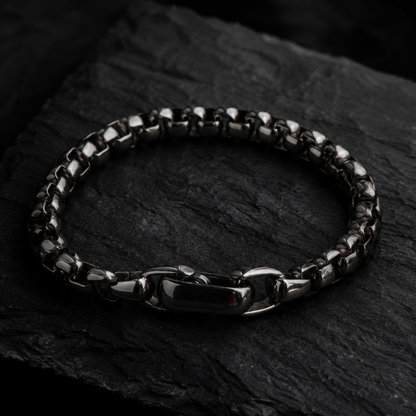 Vesta Geometric Box Chain Bracelet