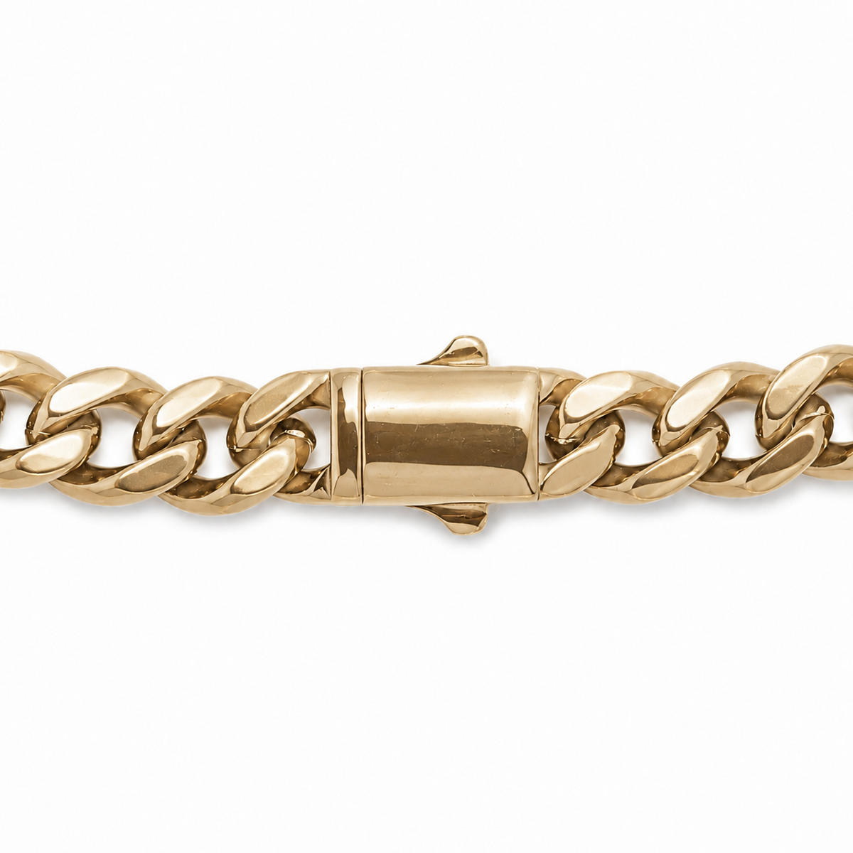 Vesta 10mm 18K gold-tone PVD titanium set A003-champagne-gold